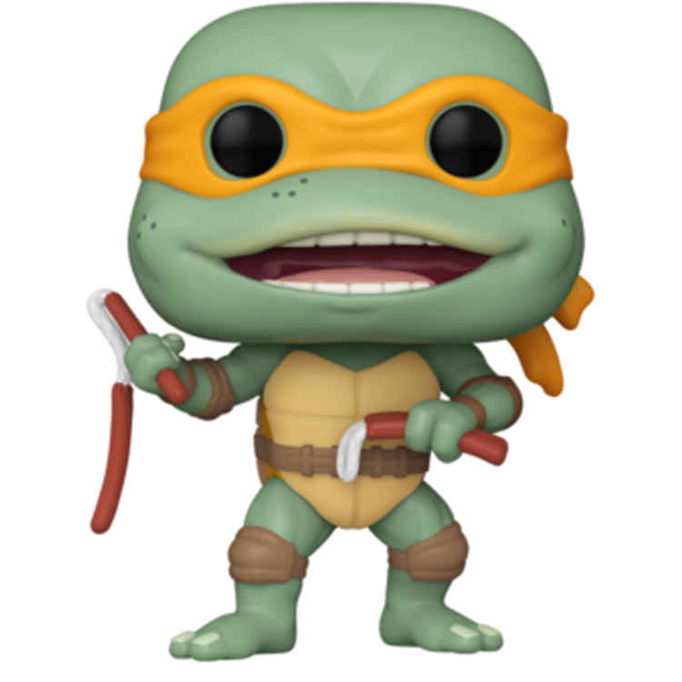 عروسک POP! - شخصیت Michelangelo با نانچاک‌های ساخته شده از سوسیس از انیمیشن لاک‌پشت‌های نینجا