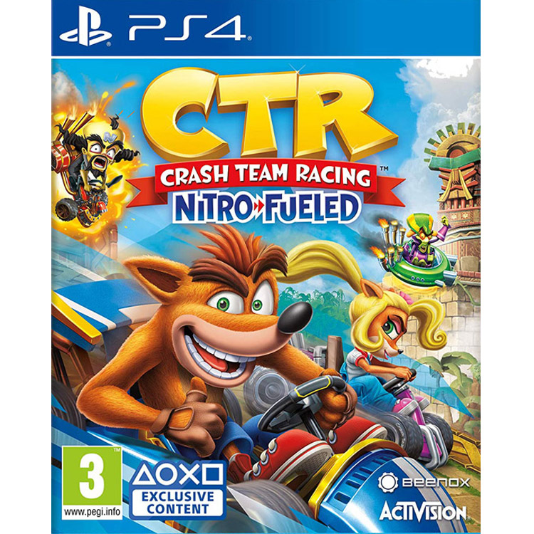 اکانت بازی Crash Team Racing: Nitro Fueled برای PS4