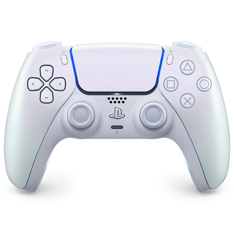 دسته PS5 - سفید مرواریدی کروم