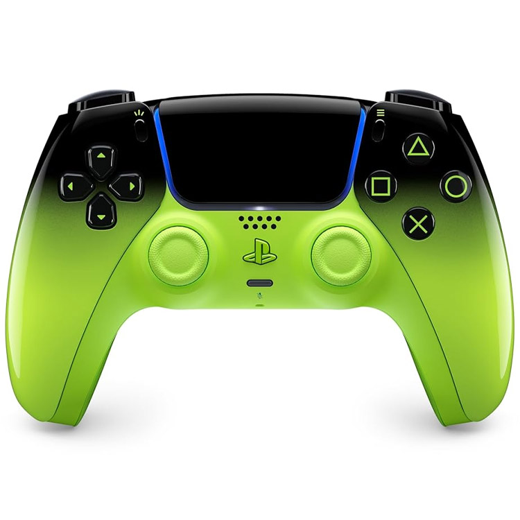 دسته PS5 - مجموعه Hyperpop - رنگ Remix Green