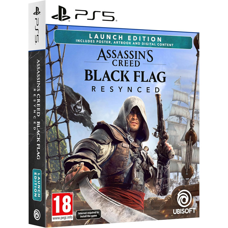 بازی Assassin's Creed: Black Flag Resynced نسخه Launch برای PS5