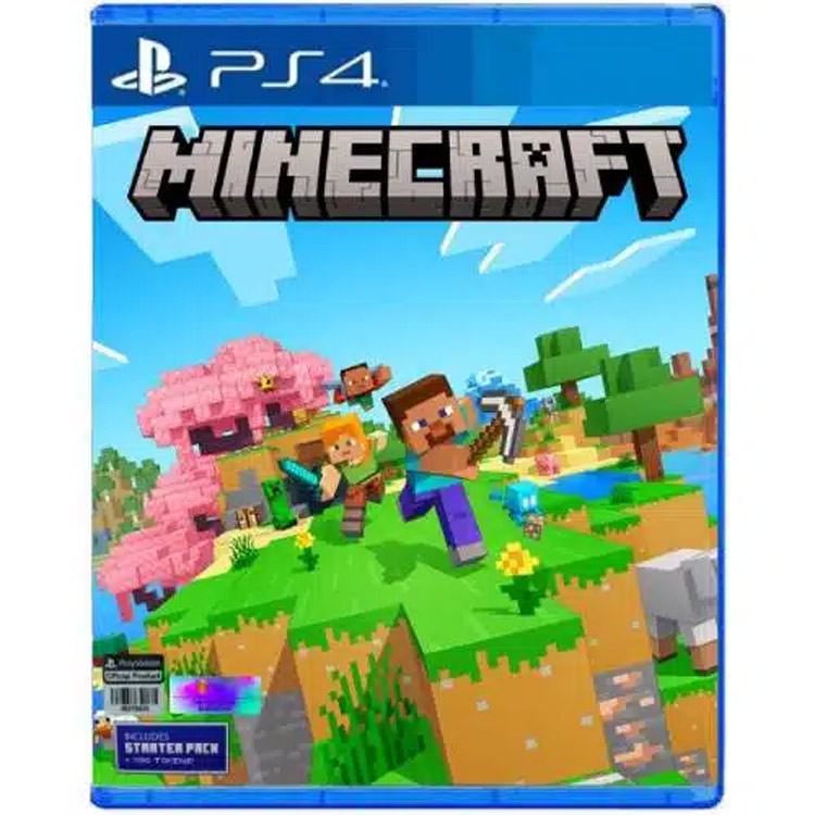 بازی Minecraft به همراه پک Starter برای PS4