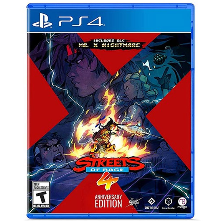 بازی Streets of Rage 4 نسخه Anniversary برای PS4