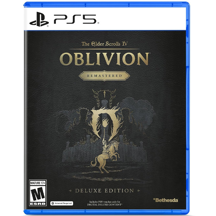 بازی The Elder Scrolls IV: Oblivion Remastered نسخه دلوکس برای PS5