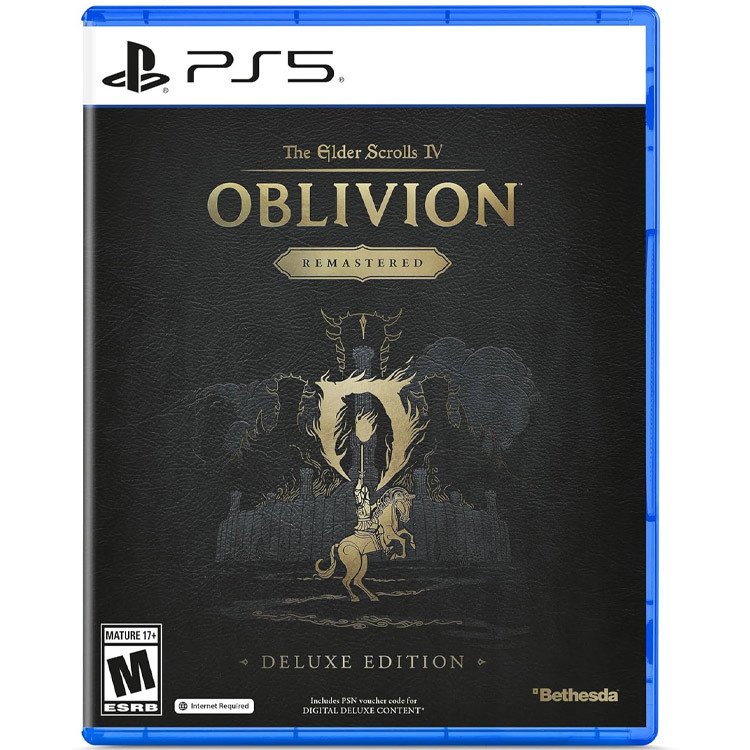 بازی The Elder Scrolls IV: Oblivion Remastered نسخه دلوکس برای PS5