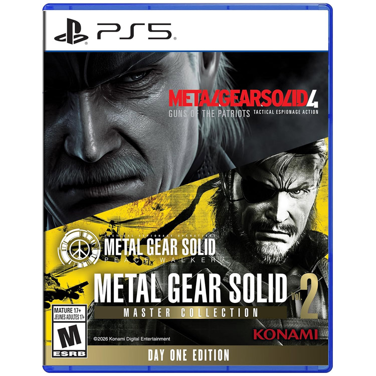 بازی Metal Gear Solid Master Collection جلد دوم نسخه Day One برای PS5